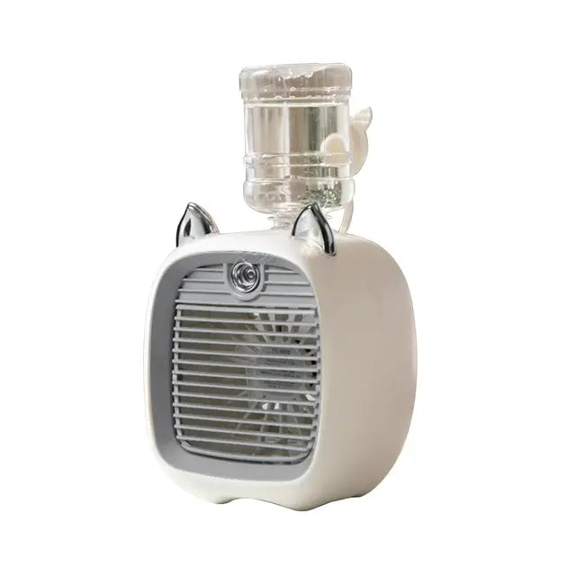 Mini Air Cooler Fan with USB & Humidifier