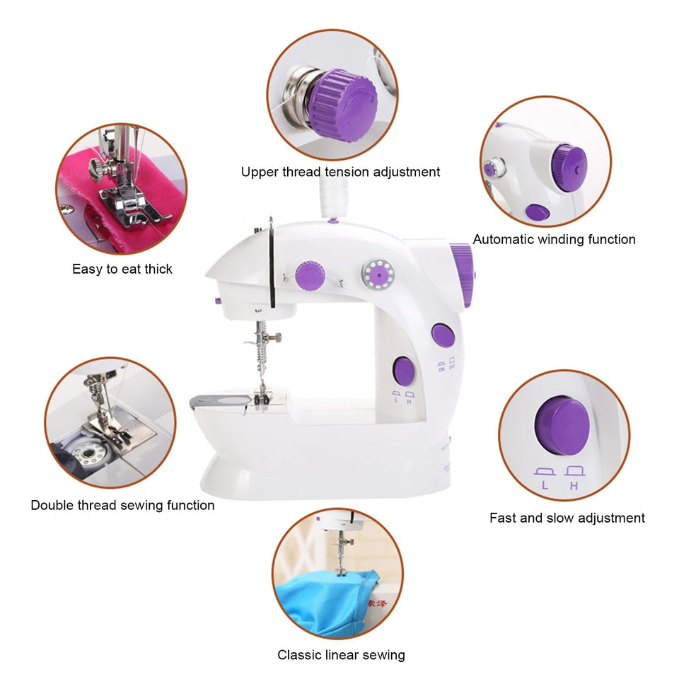 CraftyKids Portable Electric Sewing Machine