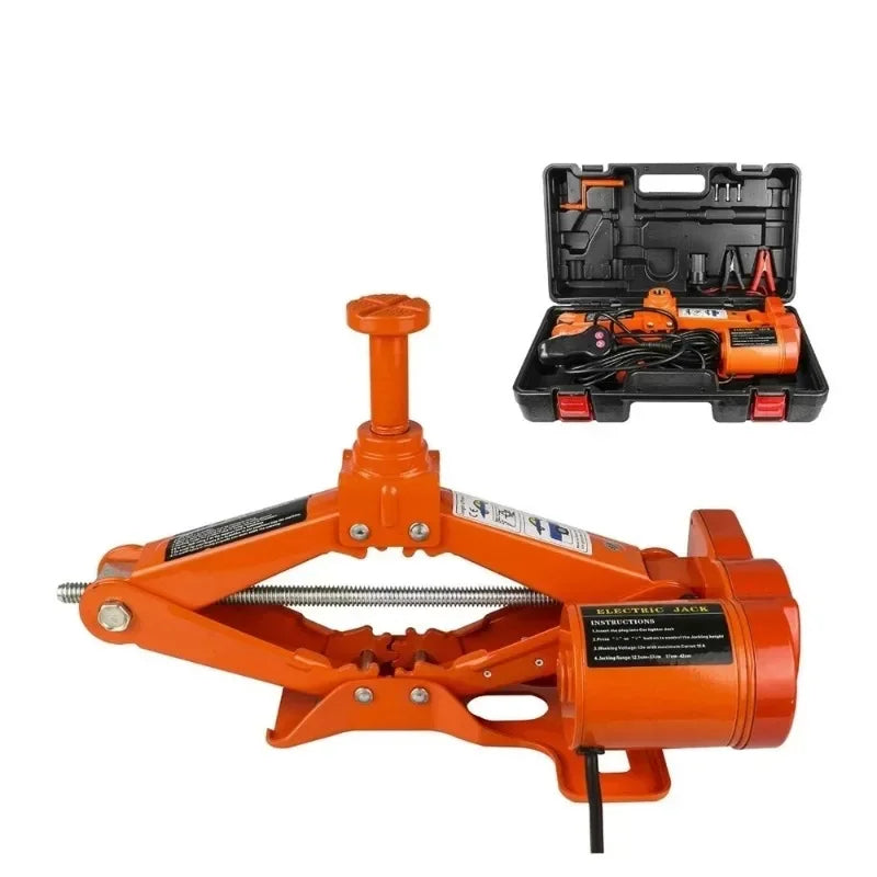 12V Electric Car Jack 3Ton Auto Lift Scissor