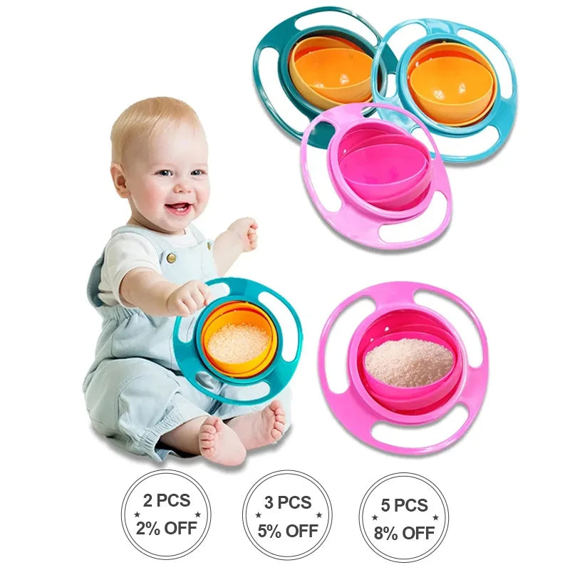 TwirlEase™️ Universal Baby Gyro Bowl