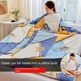 CozyComfort Sleeved Quilt Pillow