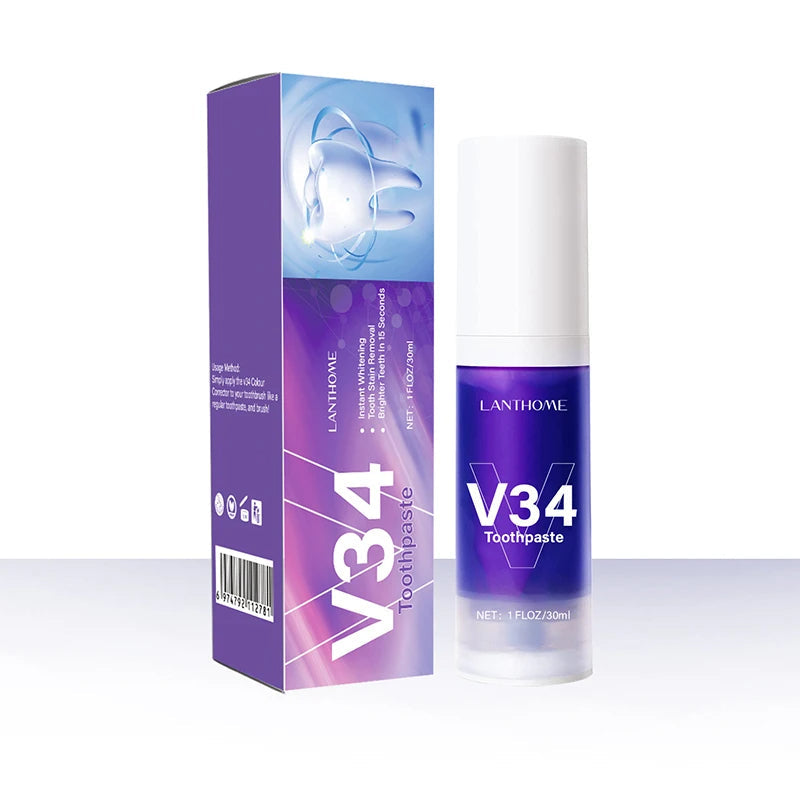 V34 Mousse Toothpaste