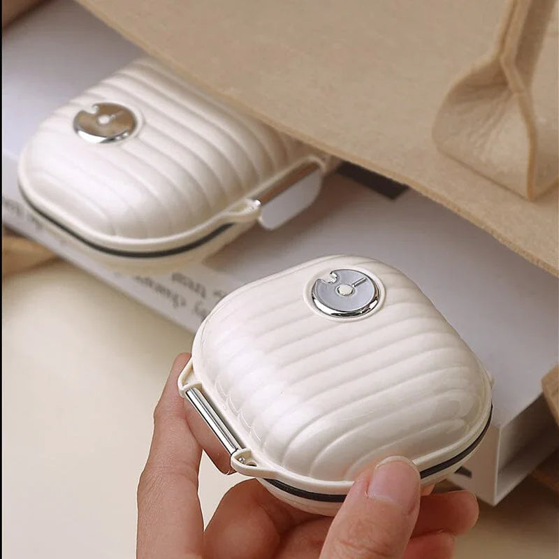 Seven-Day Portable Pill Box Travel Organizer