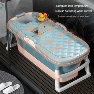 FlexiBath: Collapsible Adult Bathtub