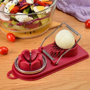 Multifunctional Egg Cutter & Luncheon Meat Sculptor