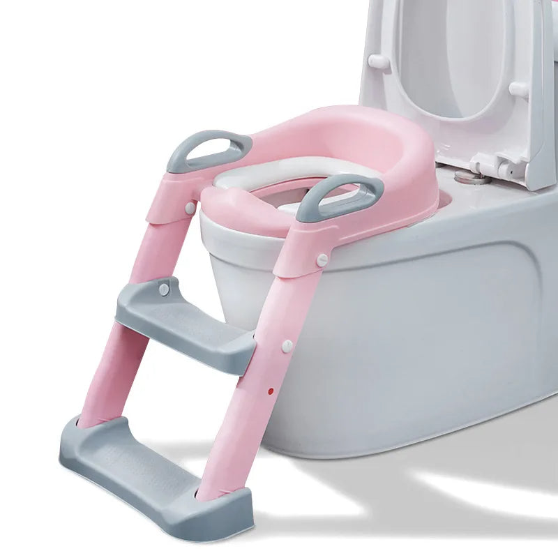 3-in-1 Children's Toilet Ladder & Rack Cover