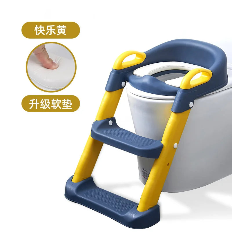 3-in-1 Children's Toilet Ladder & Rack Cover