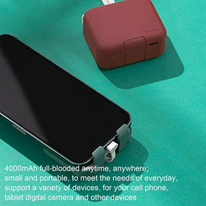 Foldable Cable Power Bank 4000mAh