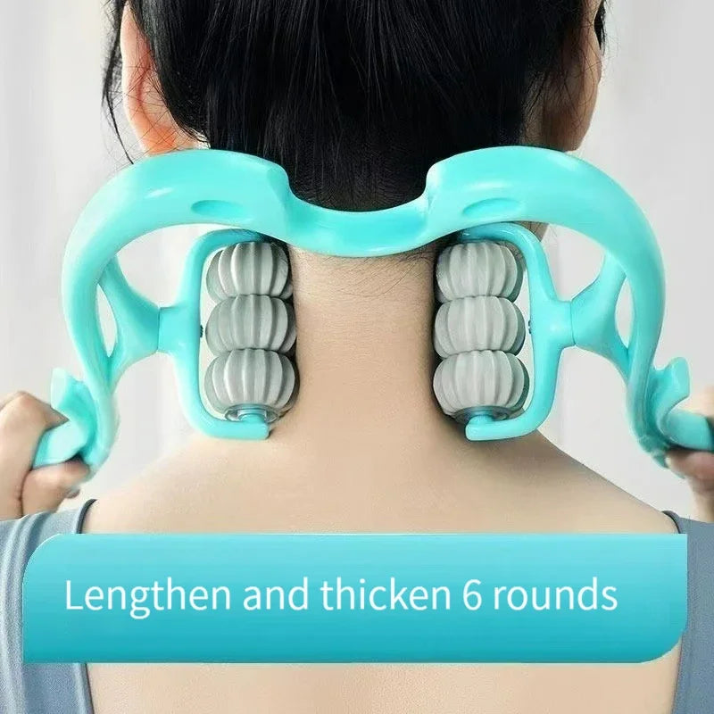 6-Wheel Cervical Spine Massage Roller