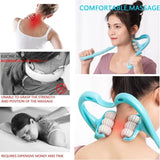 6-Wheel Cervical Spine Massage Roller