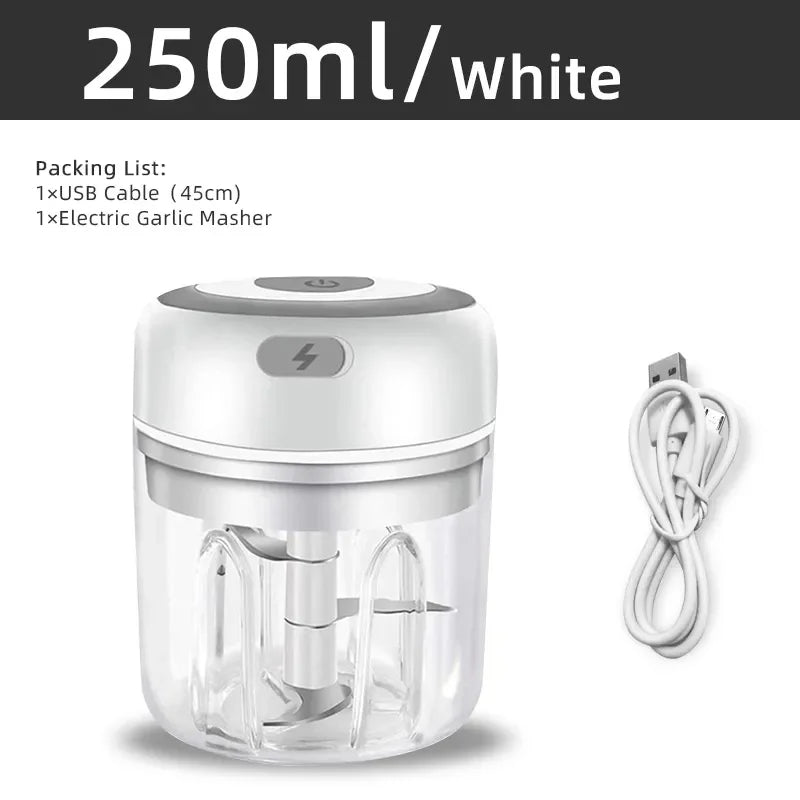 Portable Electric Mini Garlic Chopper