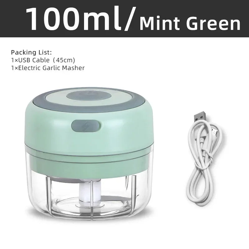 Portable Electric Mini Garlic Chopper