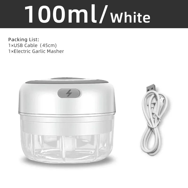 Portable Electric Mini Garlic Chopper