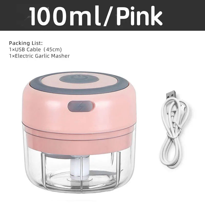 Portable Electric Mini Garlic Chopper