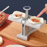 Duo-Press Dumpling Maker Machine