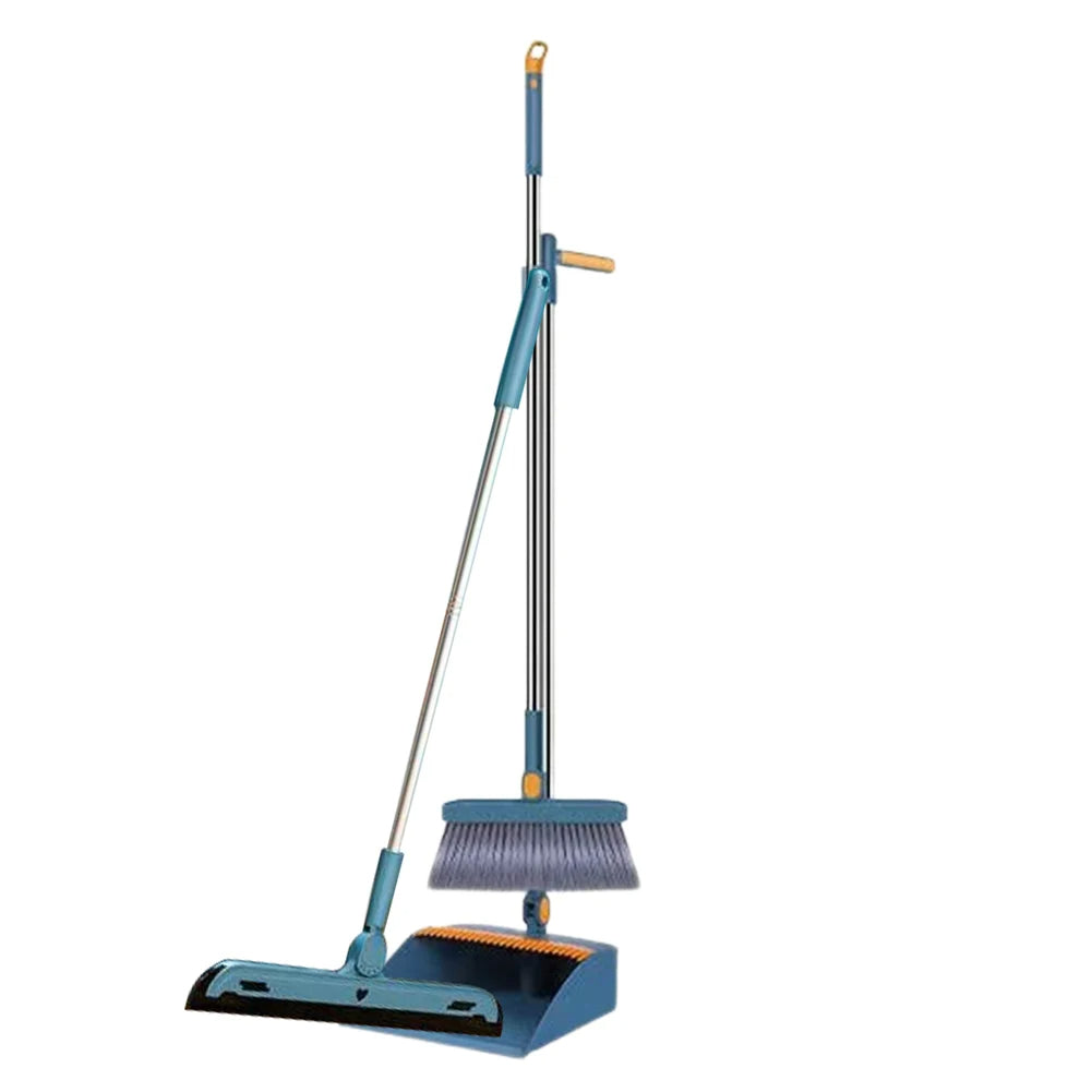 180° Rotatable Broom and Scoop Set