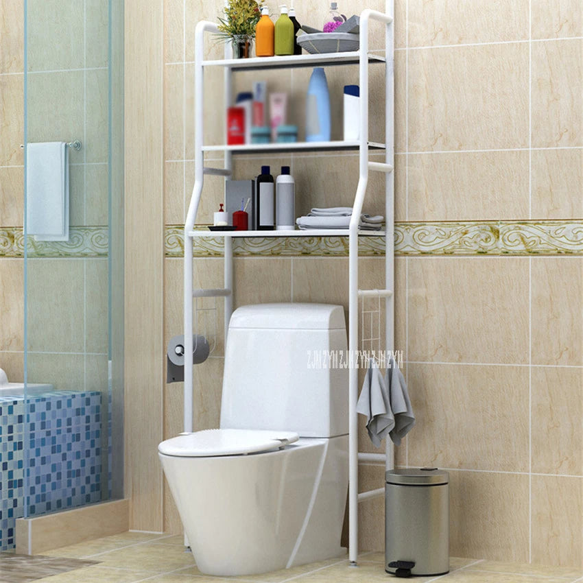 Floor Type Toilet Shelf Organizer