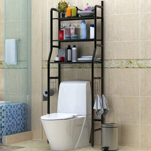 Floor Type Toilet Shelf Organizer