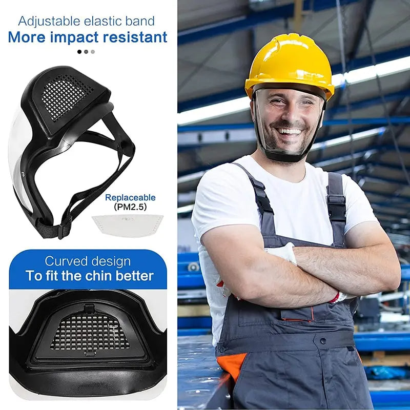 Outdoor Protective Full Face Shield Mask