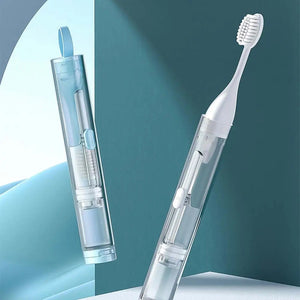 Foldable Travel Toothbrush Set