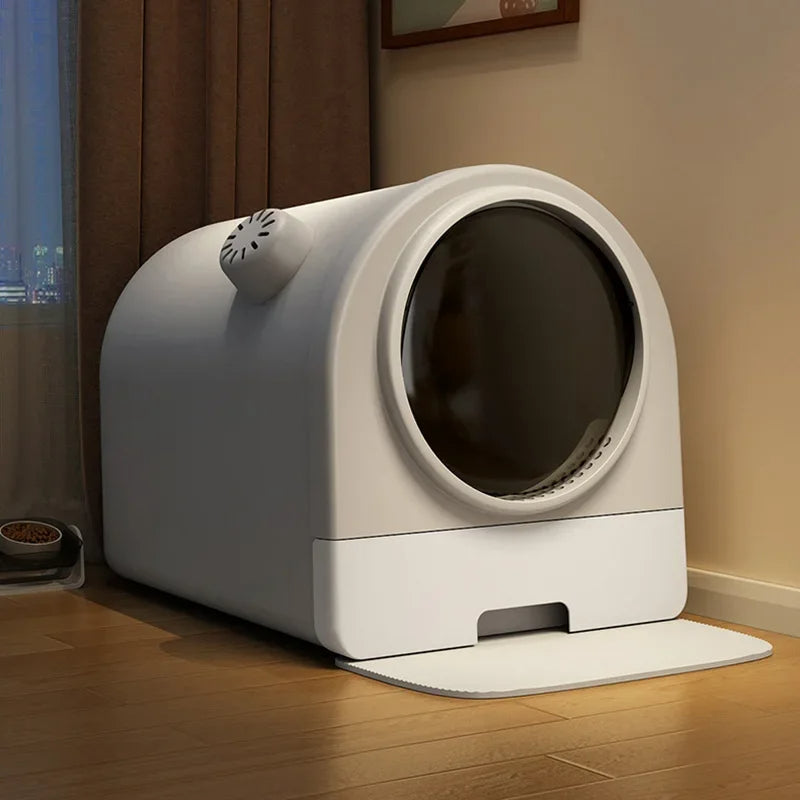 Hygienic Covered Cat Litter Box Enclosure
