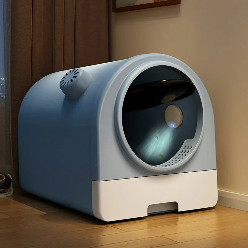 Hygienic Covered Cat Litter Box Enclosure