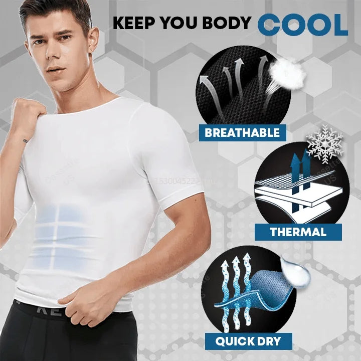 PrecisionFit™ Men's Cooling Shapewear – bibtic