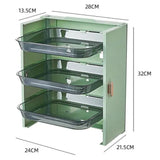 Multi-Layer Vegetable Tray Organizer