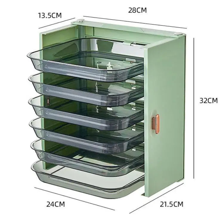 Multi-Layer Vegetable Tray Organizer