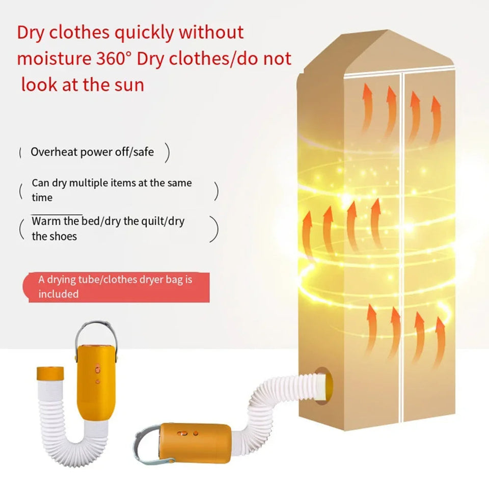 SwiftDry 400W Portable Electric Clothes Dryer