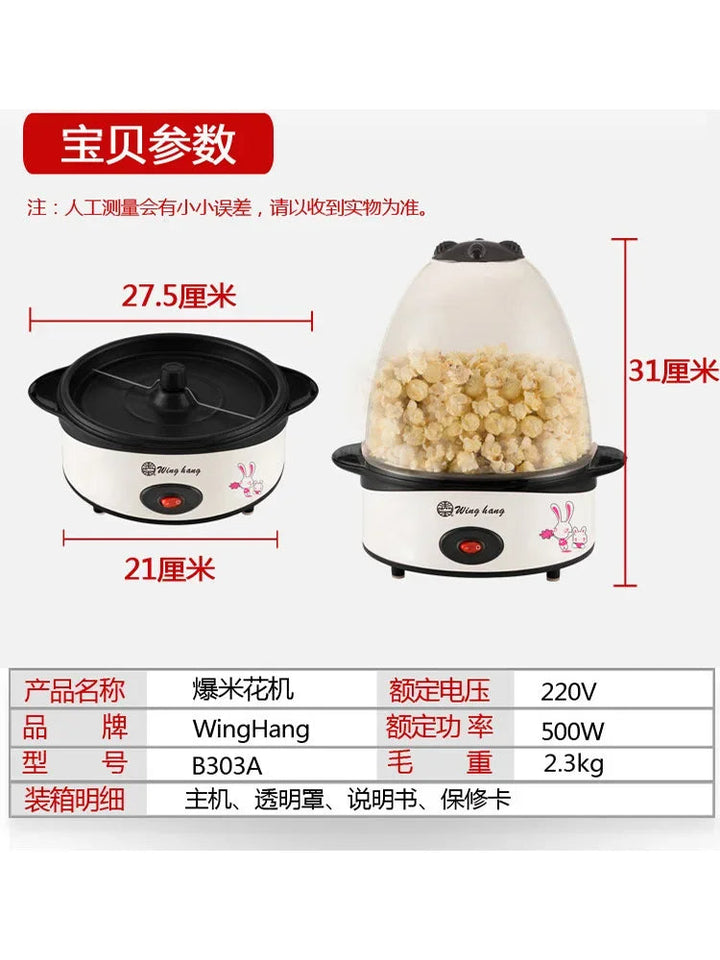 SavorMaster™ Electric Popcorn Delight