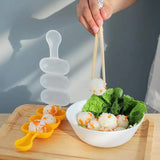 Cute Baby Rice Ball Shaker Set