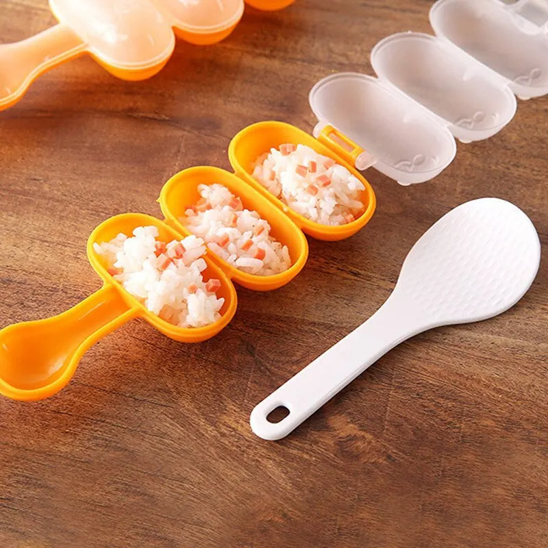 Cute Baby Rice Ball Shaker Set