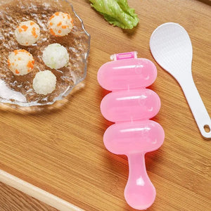 Cute Baby Rice Ball Shaker Set