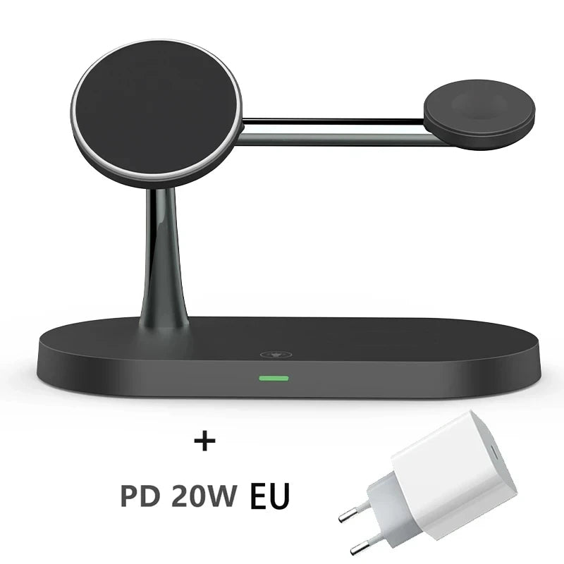 5-in-1 Magnetic Wireless Charger Stand