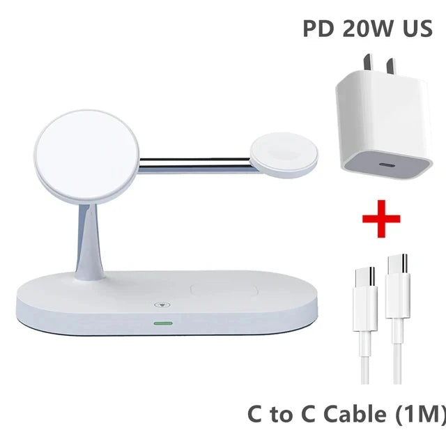 5-in-1 Magnetic Wireless Charger Stand