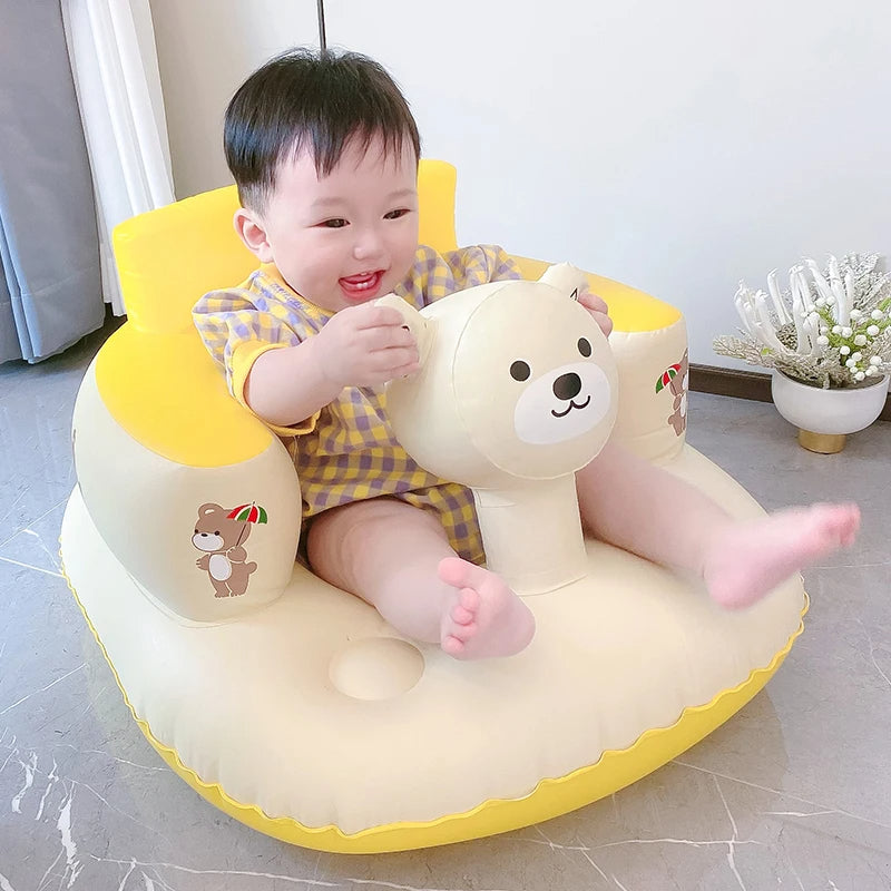 Versatile Baby Inflatable Sofa & Dining Chair Combo