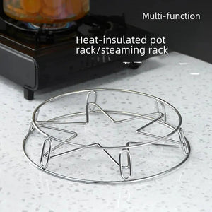Stainless Steel Heat-Resistant Pot Holder