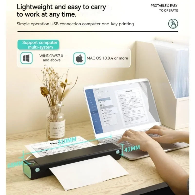 Phomemo M08F Portable Thermal Printer