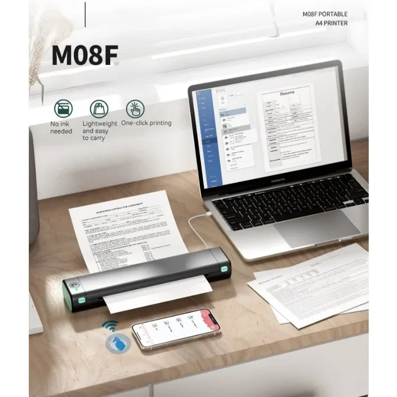 Phomemo M08F Portable Thermal Printer