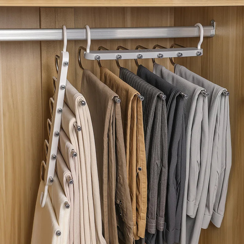 6-in-1 Pant Hanger Organizer