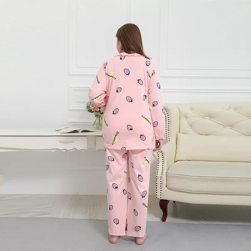 Maternity Nursing Pajama Set