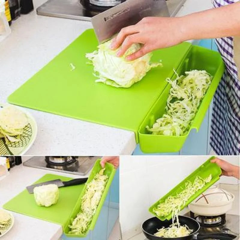 Slice & Store 2-in-1 Kitchen Chopping Board with Container