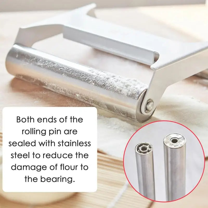 Stainless Steel ProRoller: Dough Rolling Tool