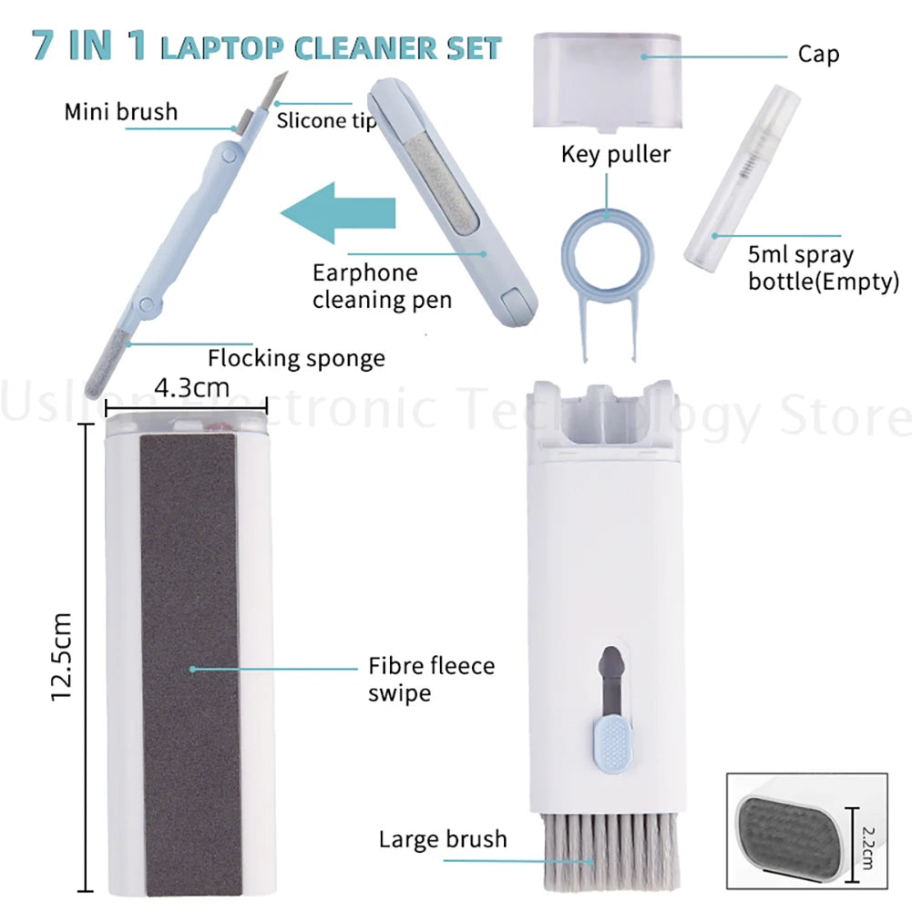 TechClean Pro 7-in-1 Cleaning Kit