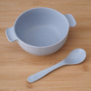 Children's Wheat Bowl & Spoon Set