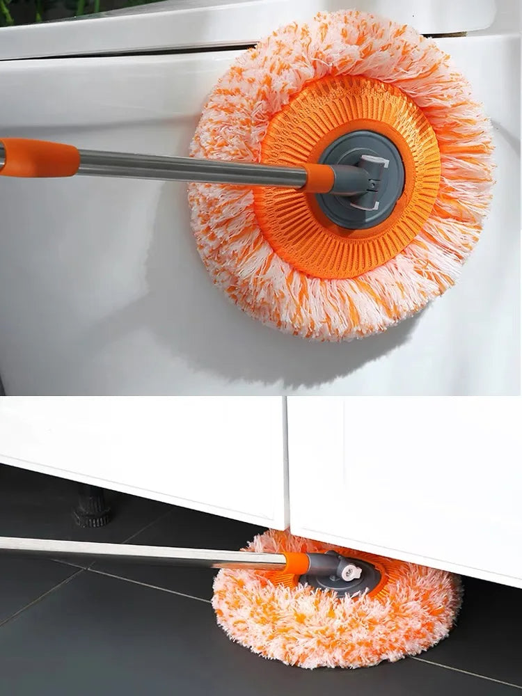 Adjustable Sunflower Chenille Dust Removal Clean Mop