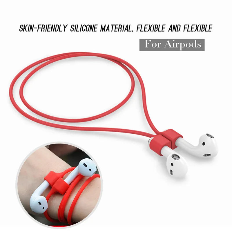 Magnetic Silicone AirPods Neck Strap