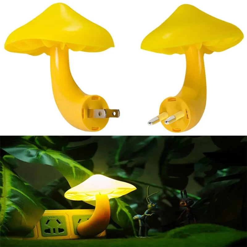 LED Mushroom Night Light