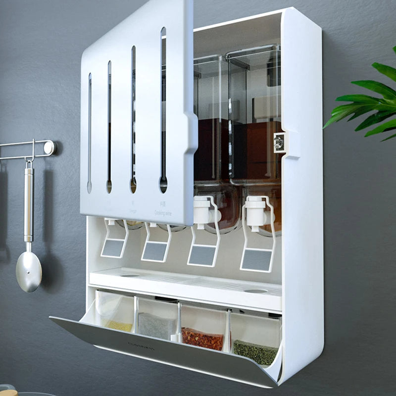 Wall Mounted Seasoning Station